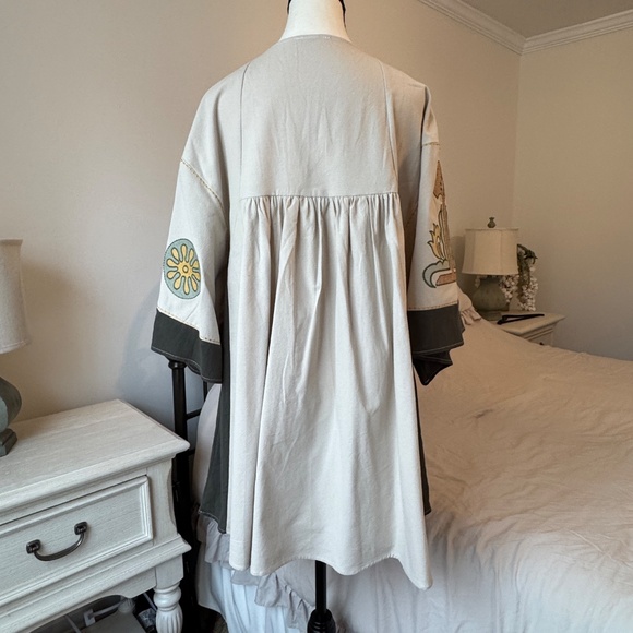 Sunday Up Bohemian Oversized Mini Dress | NWOT | Fits size 16 - Picture 3 of 6